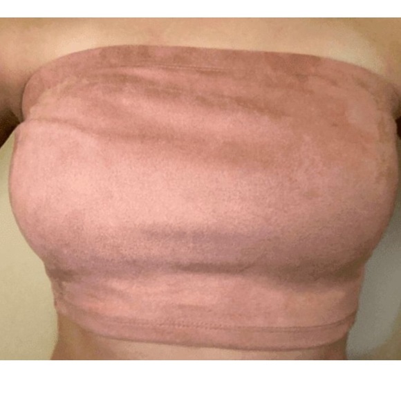 Suede tube top - Picture 3 of 4